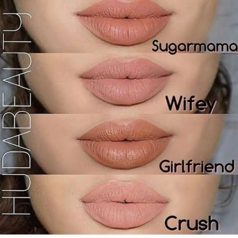 🫦 HUDA BEAUTY Liquid Matte Lipstick - Girlfriend